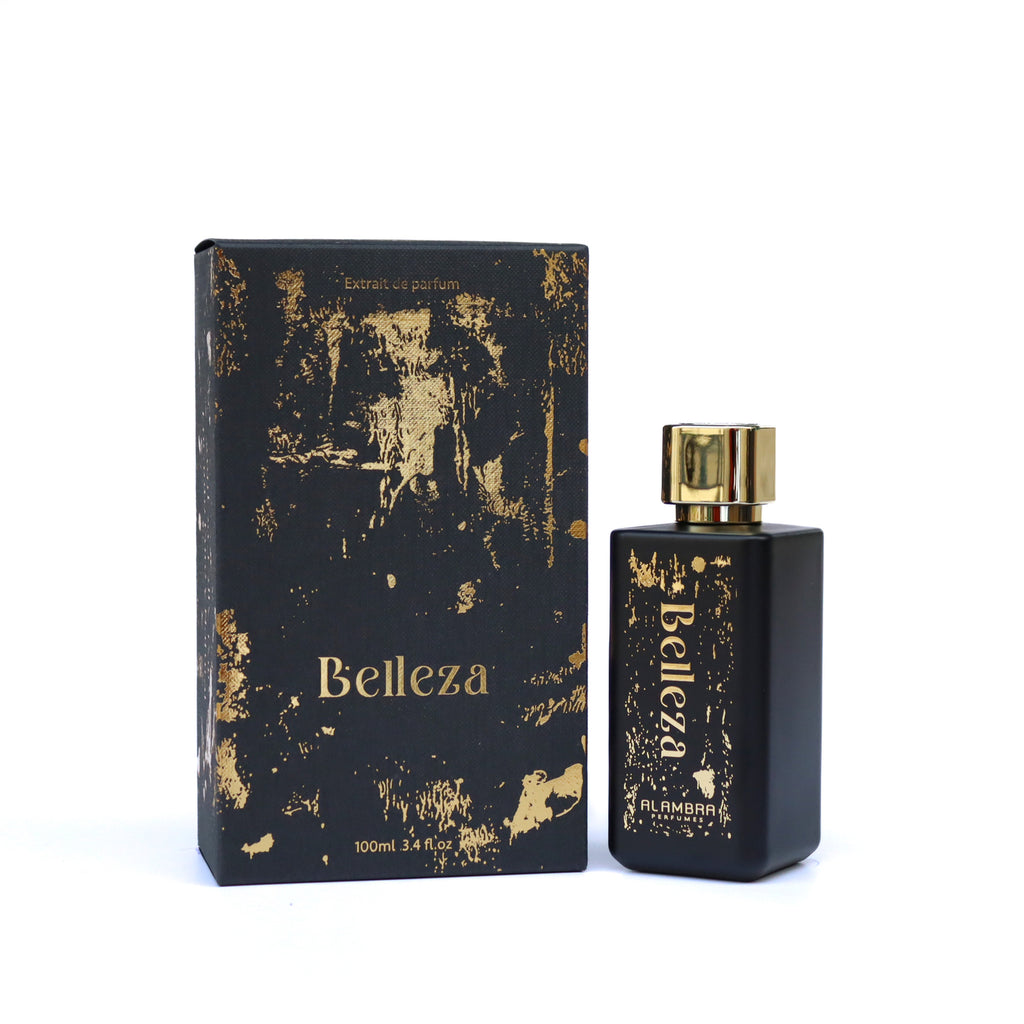 Al Ambra Perfumes Belleza Extrait De Parfum 100ML for Women – Tuberose & Vanilla White Floral Bridal Signature Scent