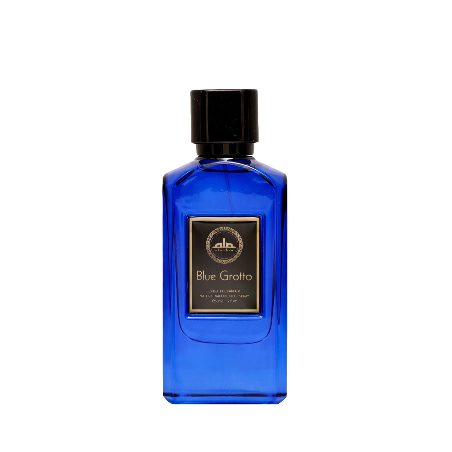 Al Ambra Perfumes Blue Grotto Extrait De Parfum 50ML for Men – Marine Citrus Fresh Aquatic Summer Scent