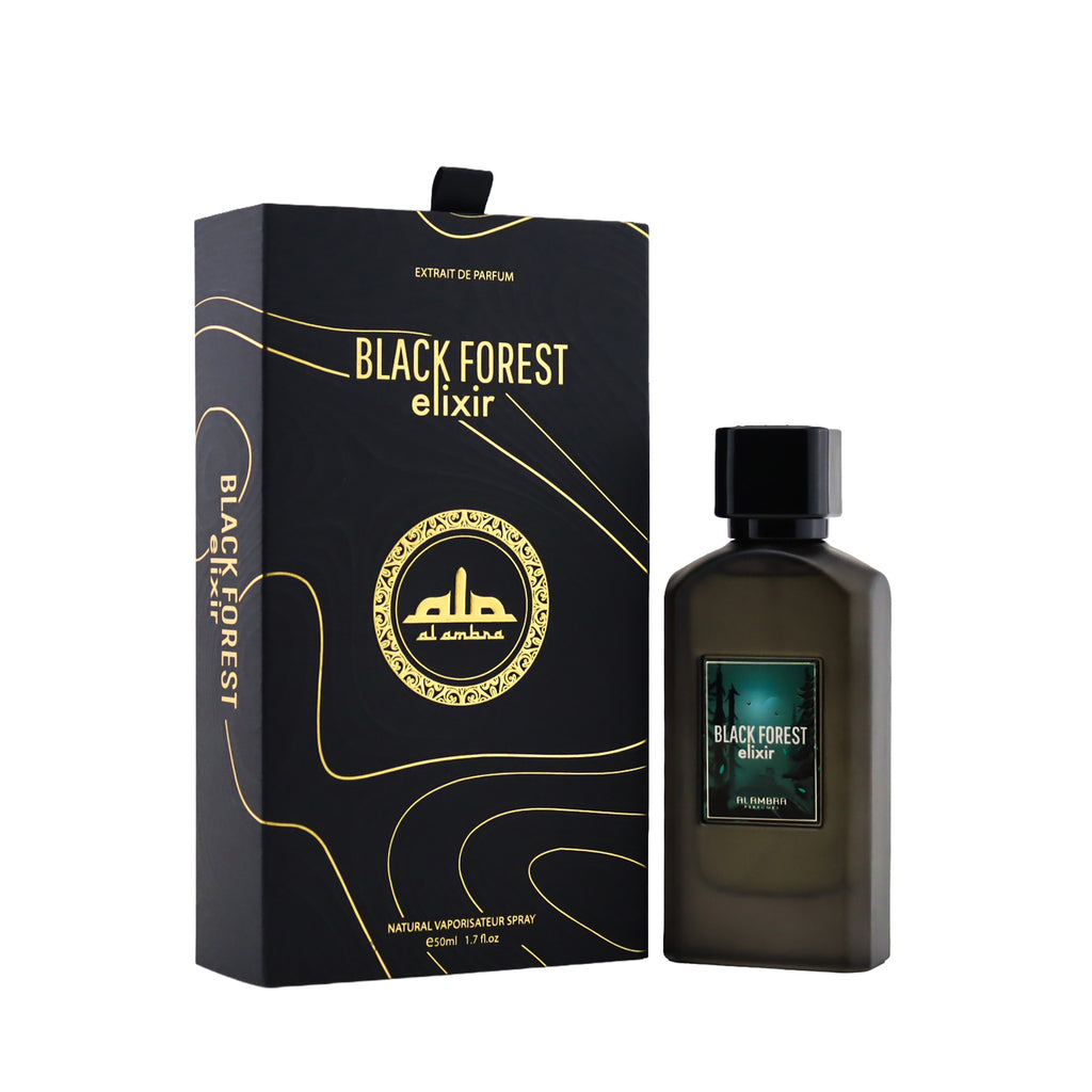 Al Ambra Perfumes Black Forest Elixir Extrait De Parfum 50ML Unisex