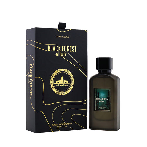 Al Ambra Perfumes Black Forest Elixir Extrait De Parfum 50ML Unisex