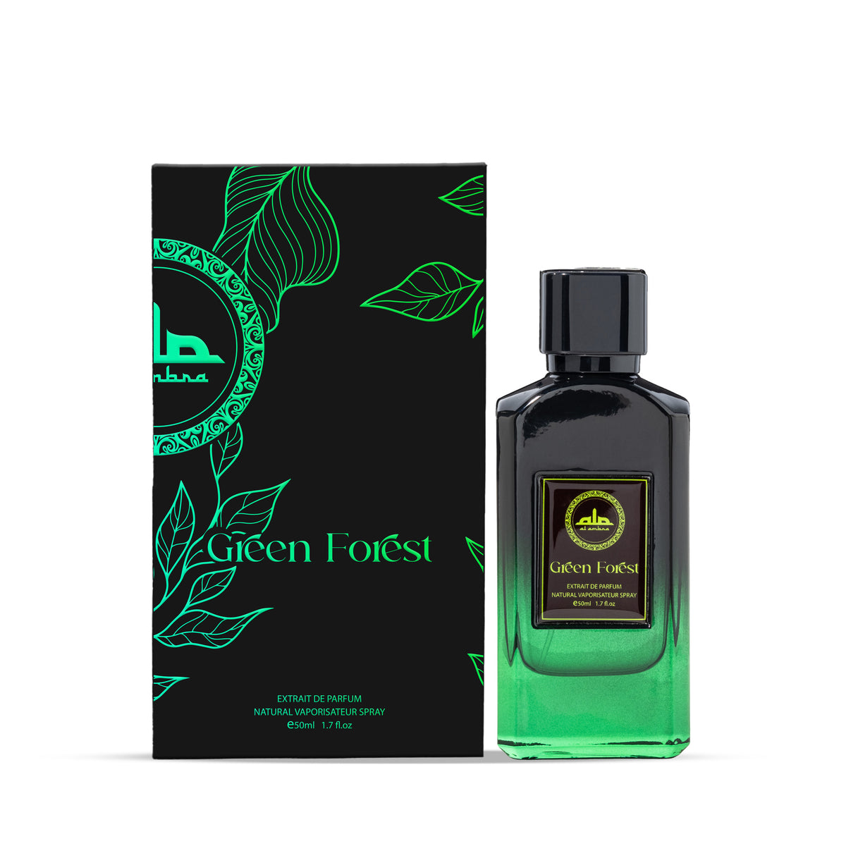 Al Ambra Perfumes Green Forest Extrait De Parfum 50ML Unisex