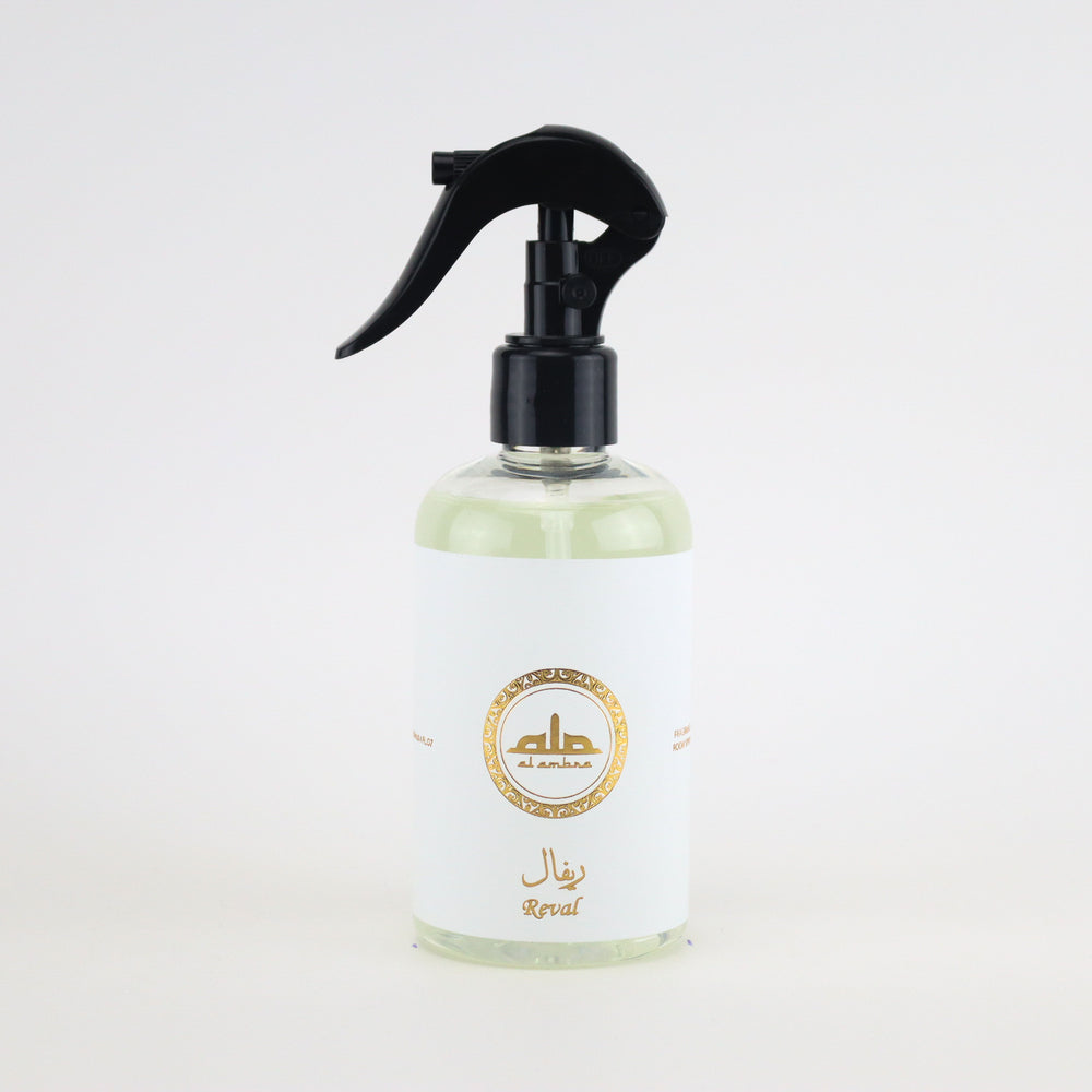 Al Ambra Perfumes Reval Faraash 250ML – Citrus and Aromatic Notes with Soft Florals and Woody Musk Fresh Home Fragrance